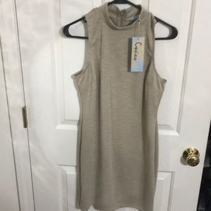 Turtleneck tank dress